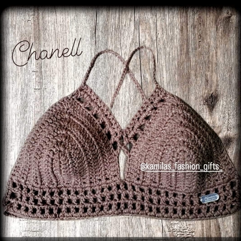 Chanell Crop Top Crochet